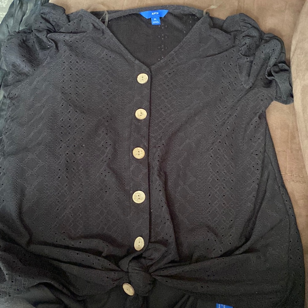 Apt. 9 black blouse